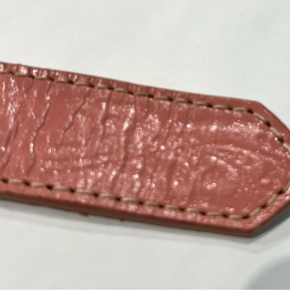 Nocona Western Equestrian Pink Leather Belt Girls 22" With Horse Buckle - Picture 7 of 10